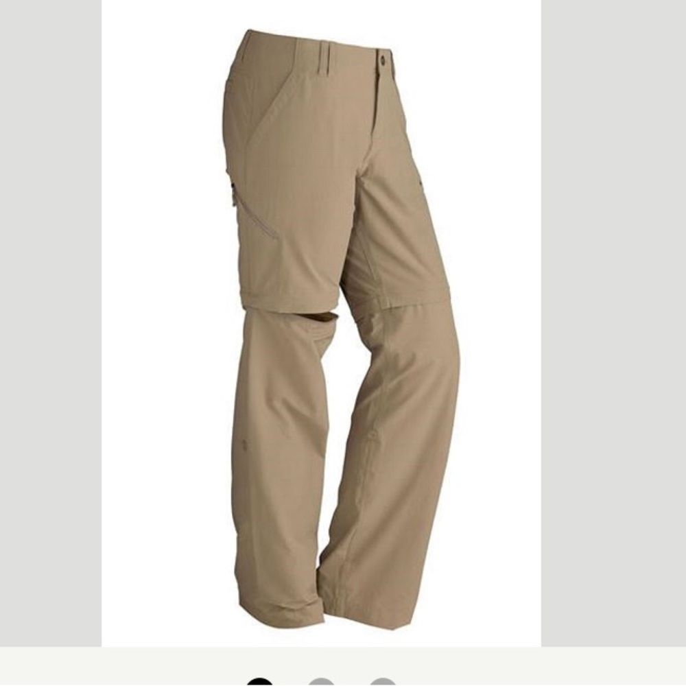 MARMOT WOMENS CONVERTIBLE PANTS SZ 12